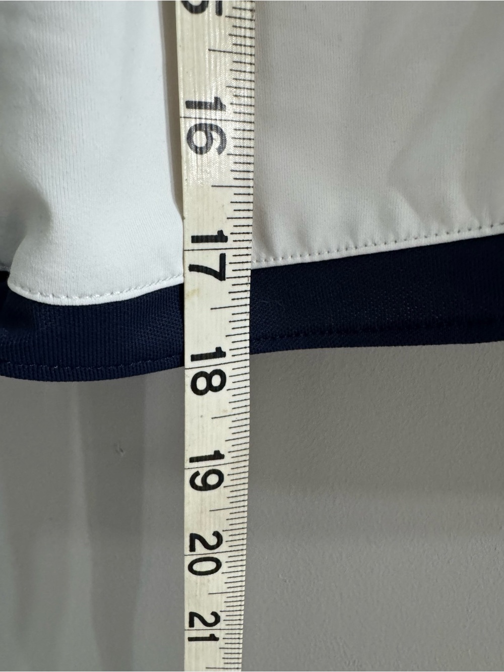 Peter Millar White Tennis Skort with Navy Trim - Picture 8 of 8